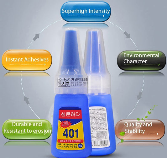 401 Nail Glue | Professional Fast-Drying Nail Extension Glue