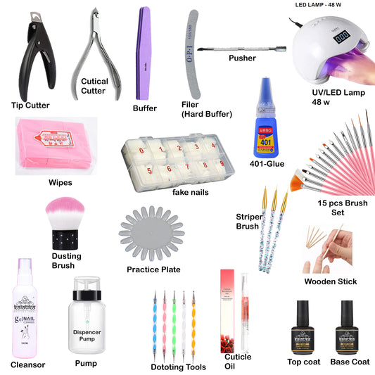 Nail Art & Extension Kit