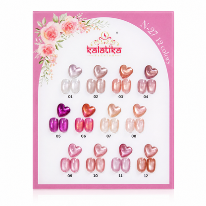 KALATIKA CAT EYE - 12 PCS - 15ML( N27 )