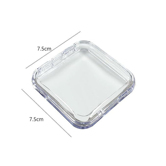 Press-On Nail Storage Box (Pack of 10) | Transparent Empty Case for Press-On Nails