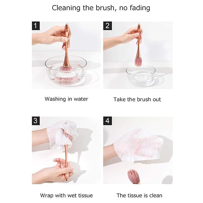 Professional Long Nail Dusting Brush