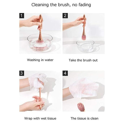 Professional Long Nail Dusting Brush