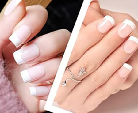 FAKE NAIL TIPS-FRENCH
