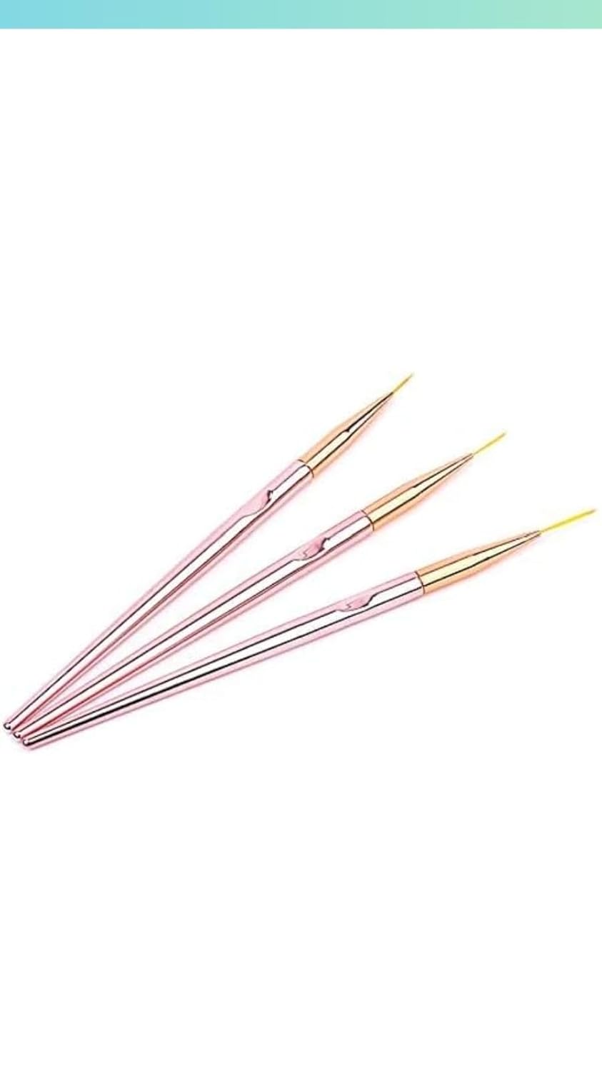 Nail Striper Brush Set (3 Pieces)