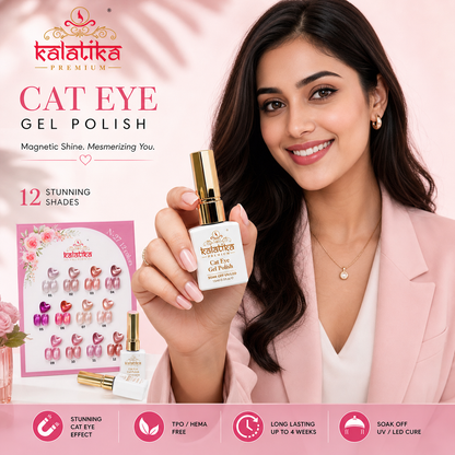 KALATIKA CAT EYE - 12 PCS - 15ML( N27 )