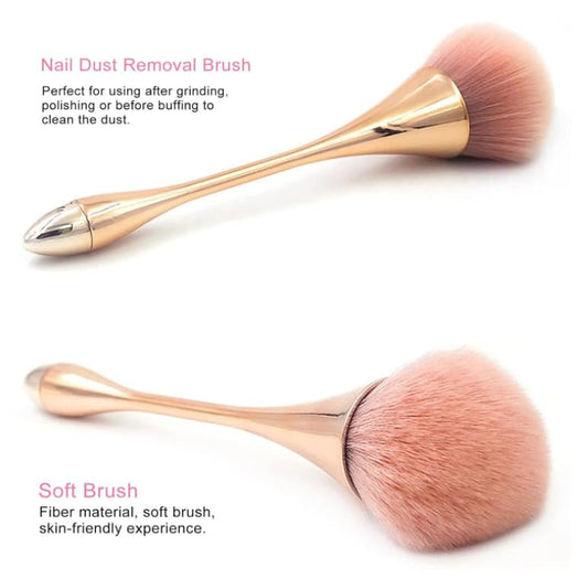 Professional Long Nail Dusting Brush
