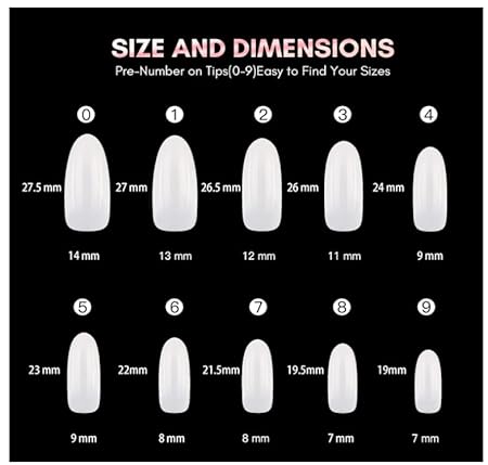 FALSE NAILS TIPS 7N