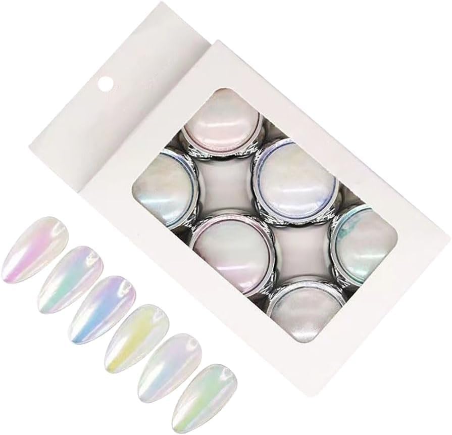 Pearl Chrome Powder Set (6 PCS)