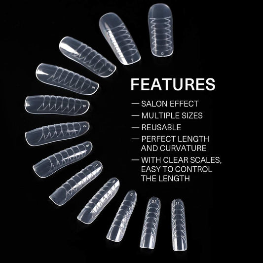 Poly Gel Dual Forms Tips
