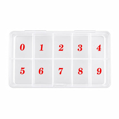 Nail Tip Storage Box