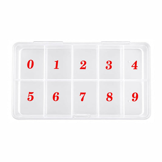 Nail Tip Storage Box