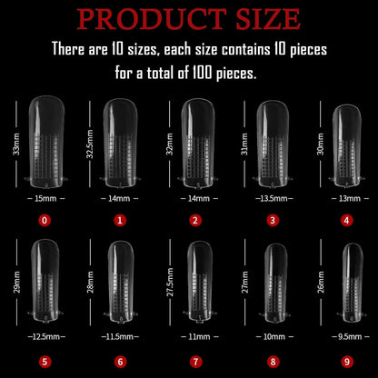 Poly Gel Dual Forms Tips