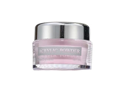 BOLT BEE Professional Acrylic Powder | High-Strength Nail Extension Powder for Acrylic Nails | Self-Leveling Formula (Clear/Pink/White)
