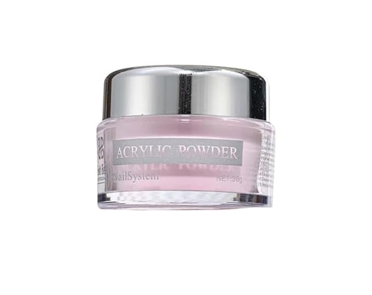 BOLT BEE Professional Acrylic Powder | High-Strength Nail Extension Powder for Acrylic Nails | Self-Leveling Formula (Clear/Pink/White)