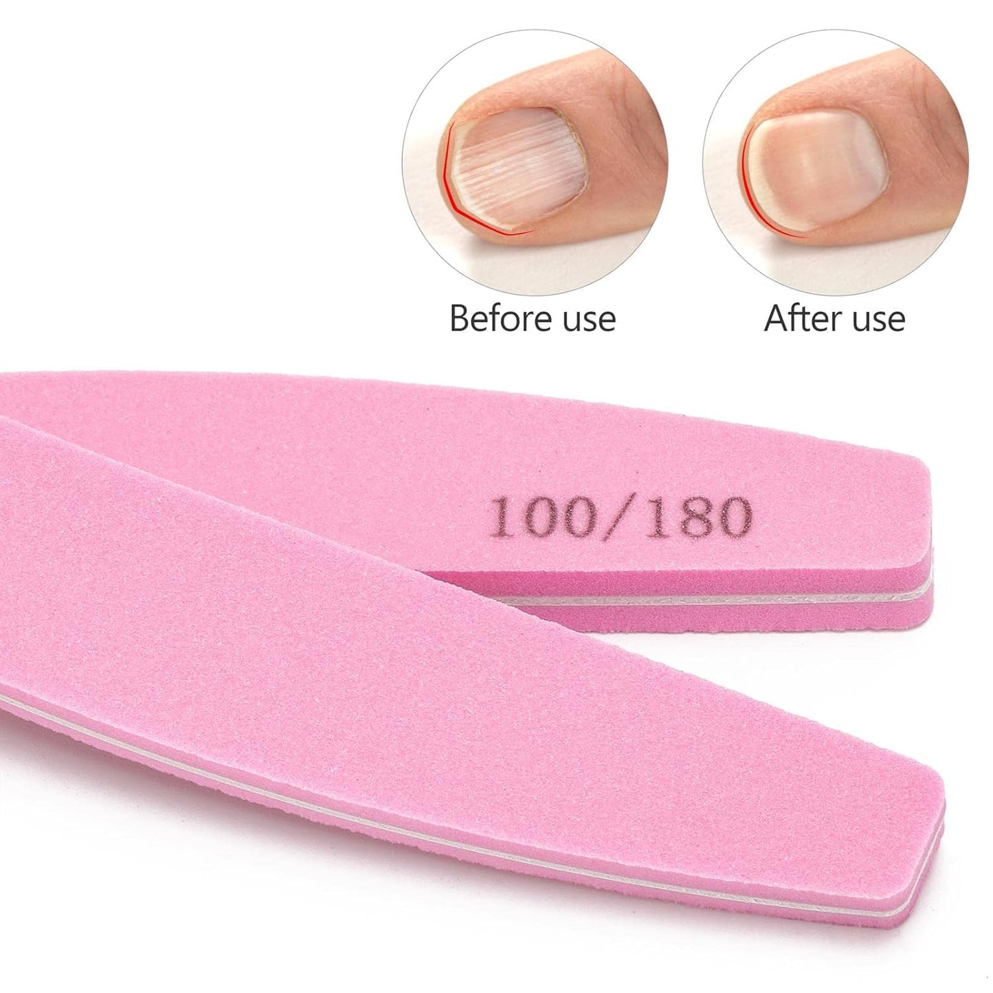 Professional Nail Buffer File 100/180 Grit