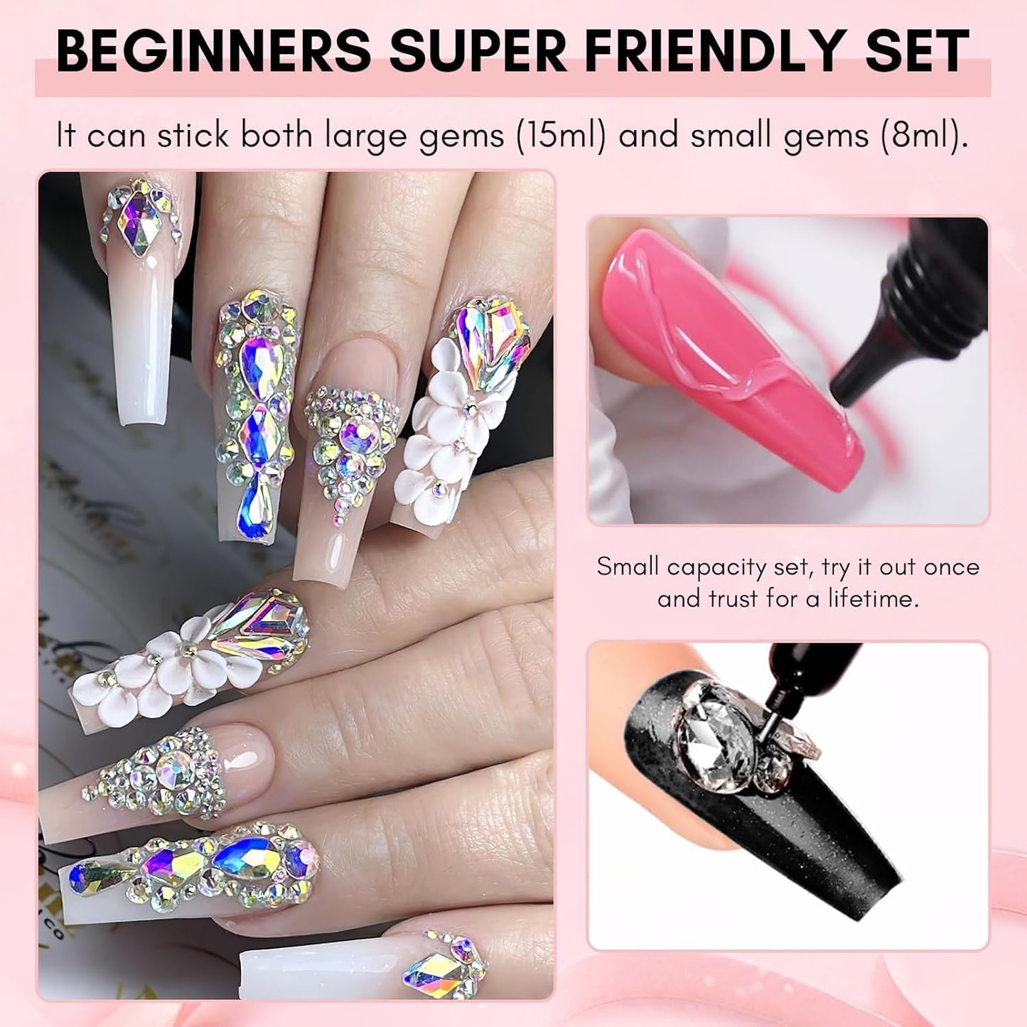 VENALISA Rhinestone Glue Gel