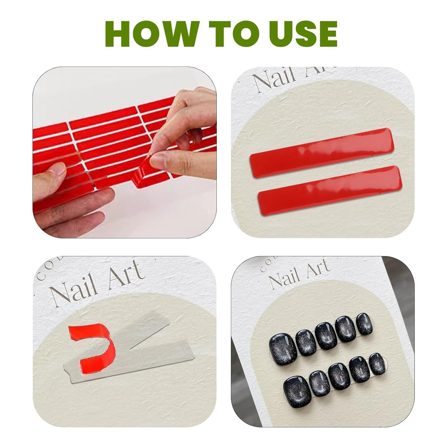 Adhesive Tape for Press-On Nail Stand