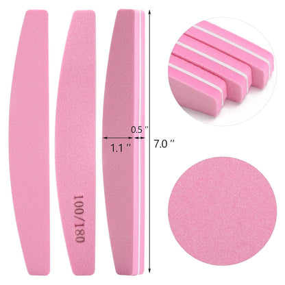 Professional Nail Buffer File 100/180 Grit