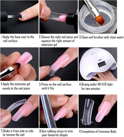 Poly Gel Dual Forms Tips