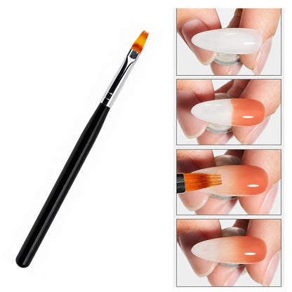 3 Stroke Ombre Nail Art Brush