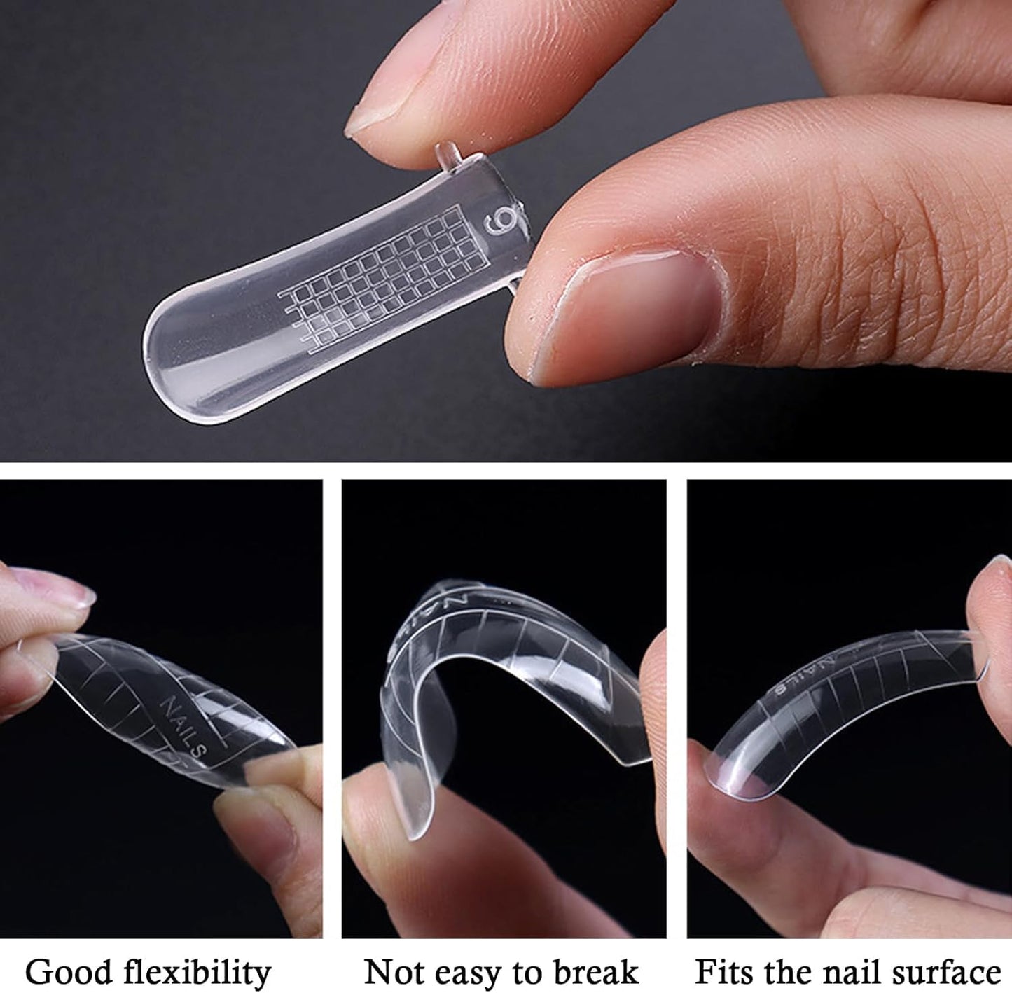 Poly Gel Dual Forms Tips
