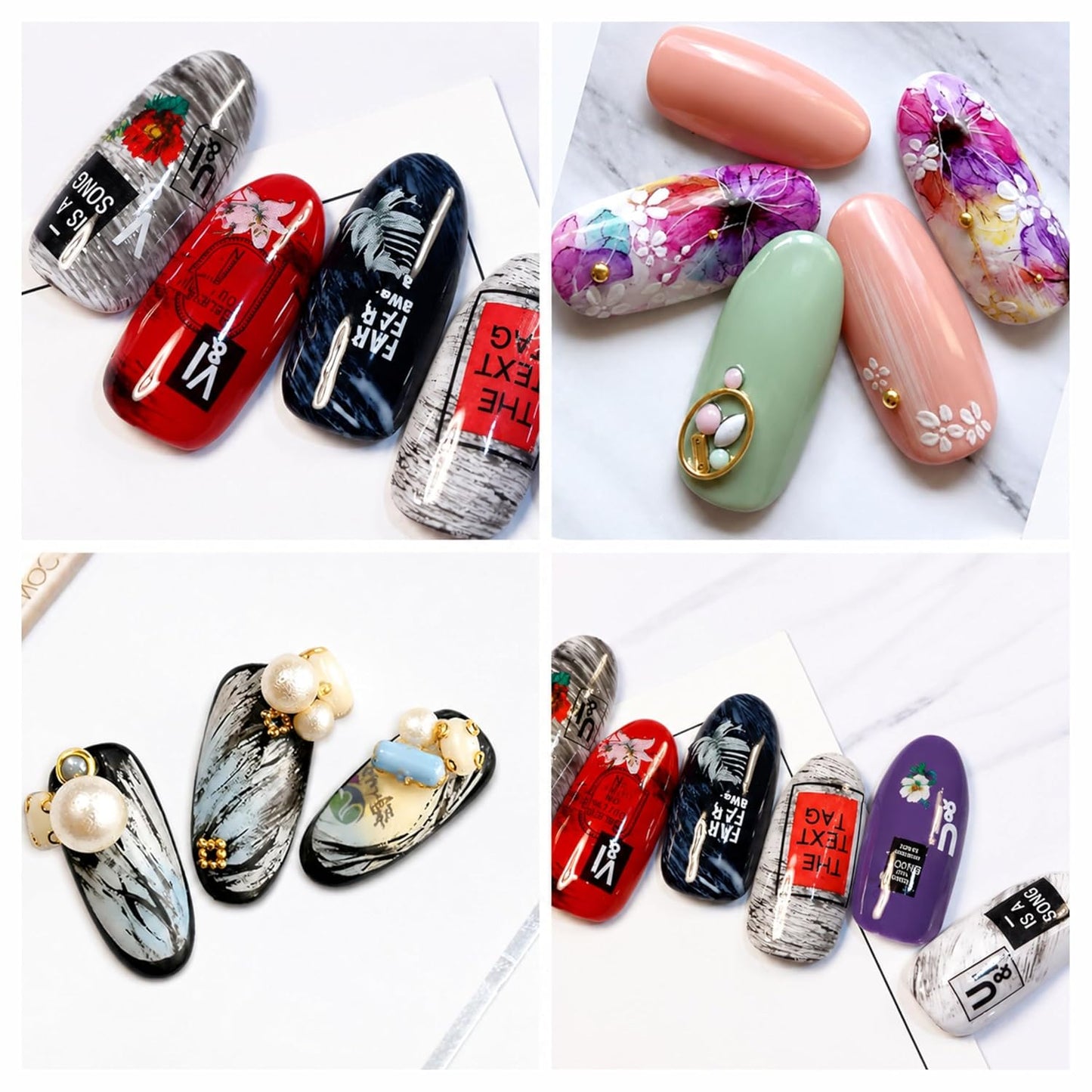 3 Stroke Ombre Nail Art Brush