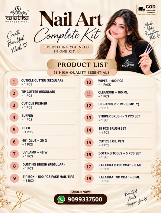 NAIL ART COMPLETE KIT