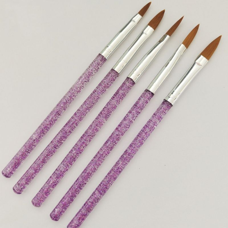 5 PCS Acrylic Nail Brush Set