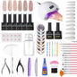 Professional Nail Extension Kit – 6 Shades Gel Polish
