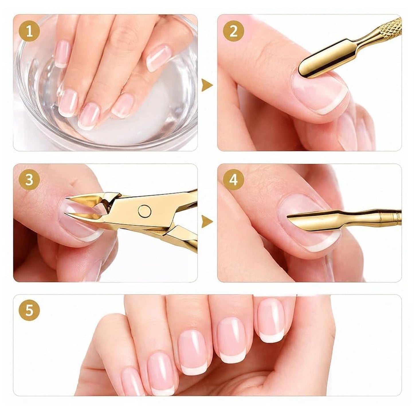 Professional Golden Cuticle Cutter